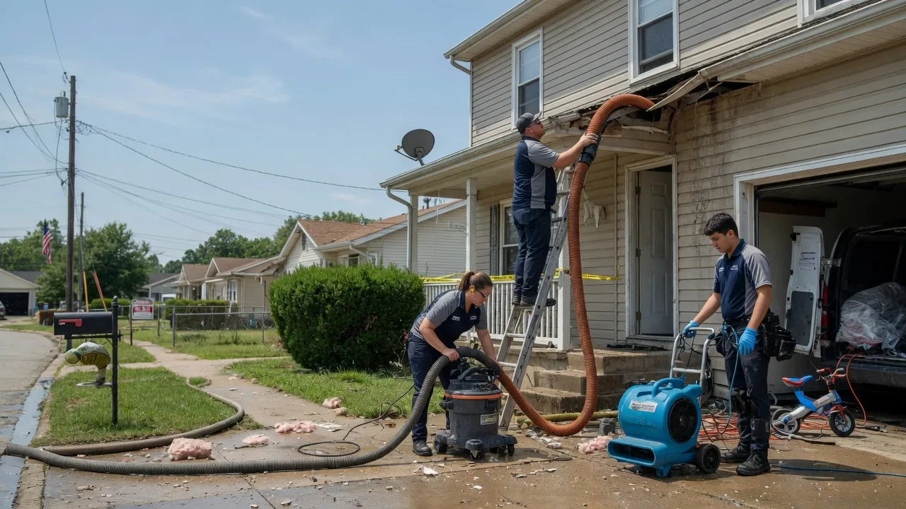 Water Damage Restoration in Columbia Station, OH near me